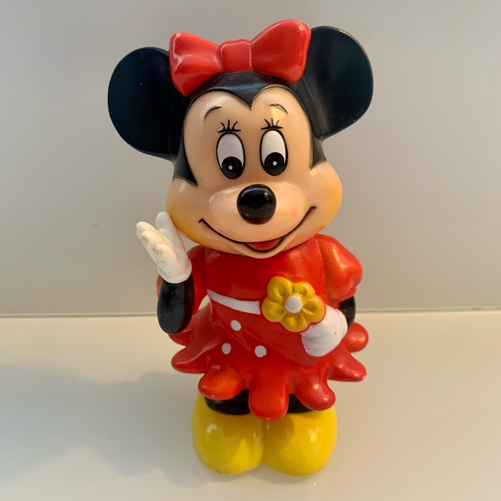 Vintage 1970’s Walt Disney Productions Minnie Mouse Piggy Bank